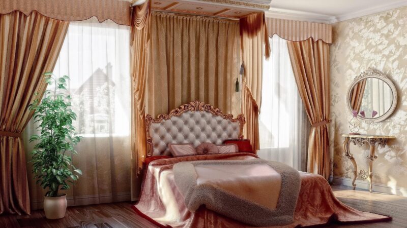 Как выбрать красивые шторы для спальни: советы от экспертов